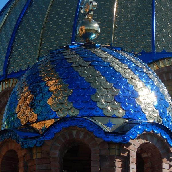 Лист нитрид титана AISI 430, 0,4х1000х2000мм, синий