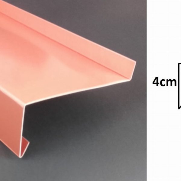 Медный внешний подоконник 8см х 200см