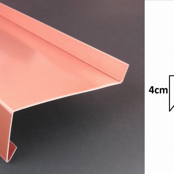 Внешний медный подоконник 10см х 200см