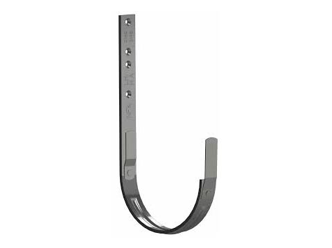 Крюк для полукруглого желоба Rheinzink, 333 х 25 х 6 мм, обычный вальцованный